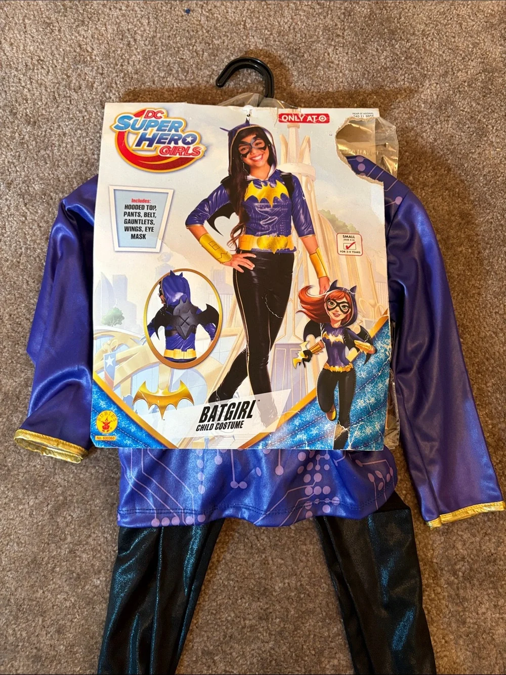 DC Superhero Girls Batgirl toddler girl Halloween costume